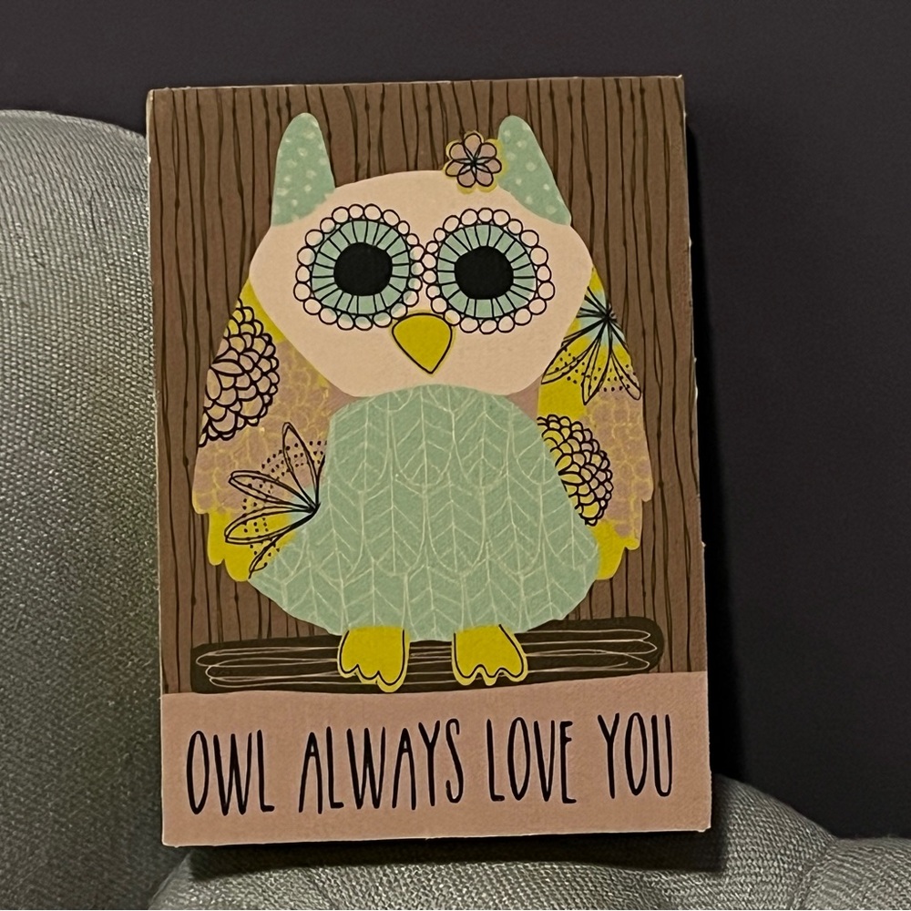 Wood sign